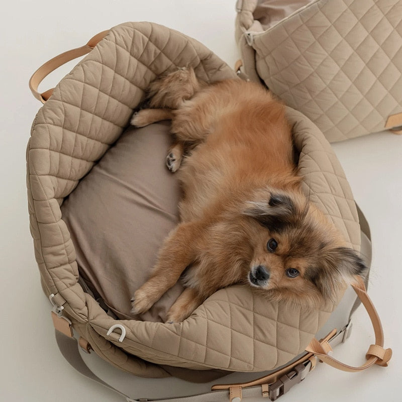 DoggoLuxe - Premium Luxury On-The-Go Dog Carrie