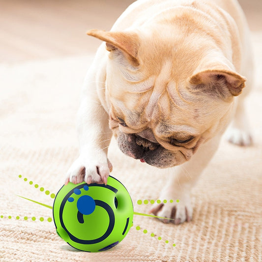 Wobble Wag Giggle™ - Interactive Vocal Toy Ball  For Cats And Dogs
